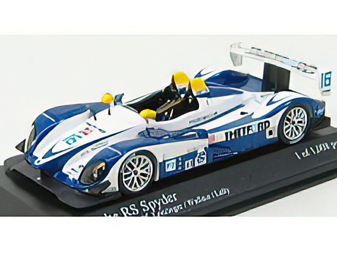 PORSCHE - RS SPIDER N 16 DYSON RACING 12H SEBRING 2007 WALLACE - LEITZINGER - LALLY - WHITE BLUE /Minichamps 1/43 ミニカー