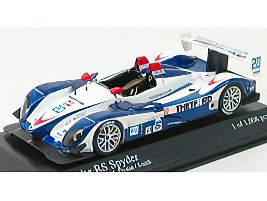 PORSCHE - RS SPIDER N 20 TEAM DYSON RACING UTAH GP ALMS 2007 DYSON - SMITH - WHITE BLUE MET /Minichamps 1/43 ミニカー