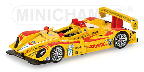 PORSCHEポルシェ | RS SPIDER N 7 WINNER MID OHIO 2007 BERNHARD - DUMAS | YELLOW RED /Minichampsミニチャンプス 1/43 ミニカー