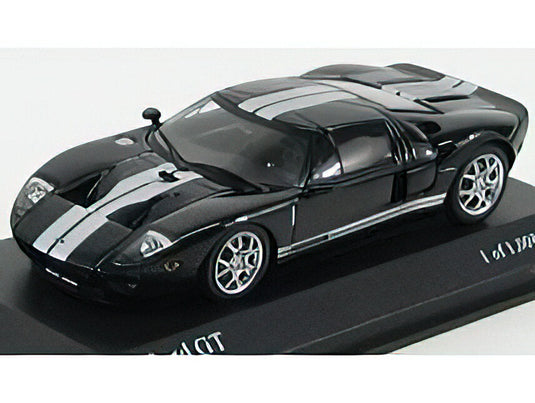 FORD USA - GT COUPE 2006 - BLACK WHITE /Minichamps 1/43 ミニカー