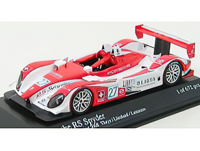 PORSCHE - RS SPIDER N 27 12h SEBRING 2008 THEYS - LIENHARD - LAMMERS - WHITE ORANGE /Minichamps 1/43 ミニカー