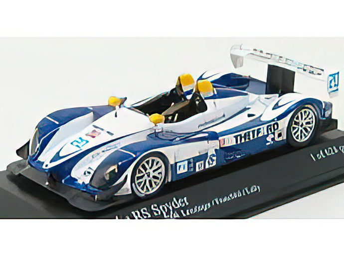 PORSCHE - RS SPIDER N 20 2nd 12h SEBRING 2008 LEITZINGER - FRANCHITTI - WHITE BLUE /Minichamps 1/43 ミニカー