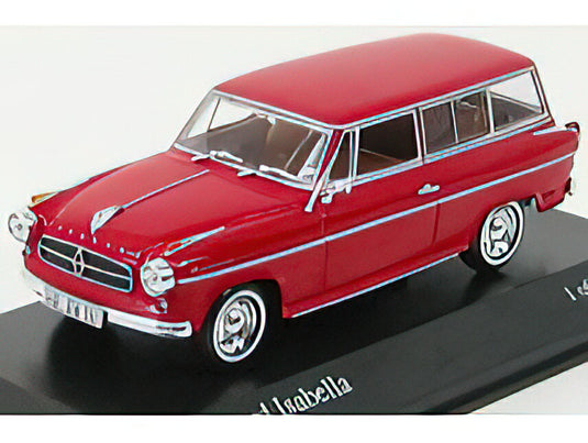 BORGWARD - ISABELLA BREAK 1958 - RED /Minichamps 1/43 ミニカー