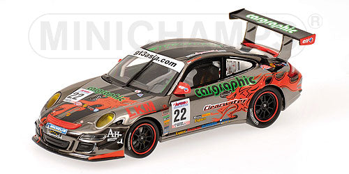 PORSCHEポルシェ | 911 997 GT3 CUP S N 22 GT3 ASIA CHALLENGE - ASIAN FESTIVAL OF SPEED 2009 DAVID LAI TEK SENG | GREY MET BLACK RED /Minichampsミニチャンプス 1/43 ミニカー