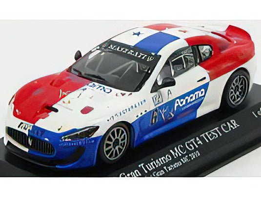 MASERATI - GRANTURISMO MC GT4 COUPE N 6 TROFEO GRANTURISMO MC 2010 STEVEN  GOLDSTEIN - RED WHITE BLUE /Minichamps 1/43 ミニカー