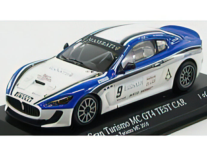 MASERATI - GRANTURISMO MC GT4 COUPE N 9 TROFEO GRANTURISMO MC 2010 MONCADA - PETRINI - WHITE BLUE /Minichamps 1/43 ミニカー