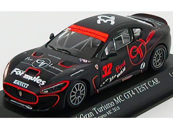 MASERATI - GRANTURISMO MC GT4 COUPE N 32 TROFEO GRANTURISMO MC 2010 J.SICART - MATT BLACK /Minichamps 1/43 ミニカー