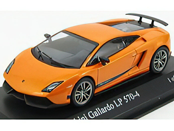 LAMBORGHINI - GALLARDO LP570-4 SUPERLEGGERA 2010 - ORANGE /Minichamps 1/43 ミニカー