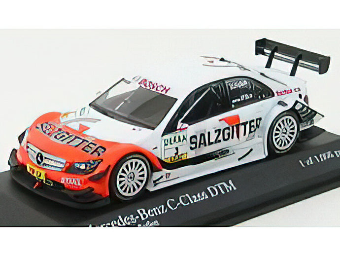 MERCEDES BENZ - C-CLASS AMG N 3 DTM 2010 GARY PAFFETT - WHITE ORANGE /Minichamps 1/43 ミニカー