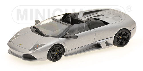 LAMBORGHINIランボルギーニ | MURCIELAGO LP640 ROADSTER 2007 | GREY MET /Minichampsミニチャンプス 1/43 ミニカー