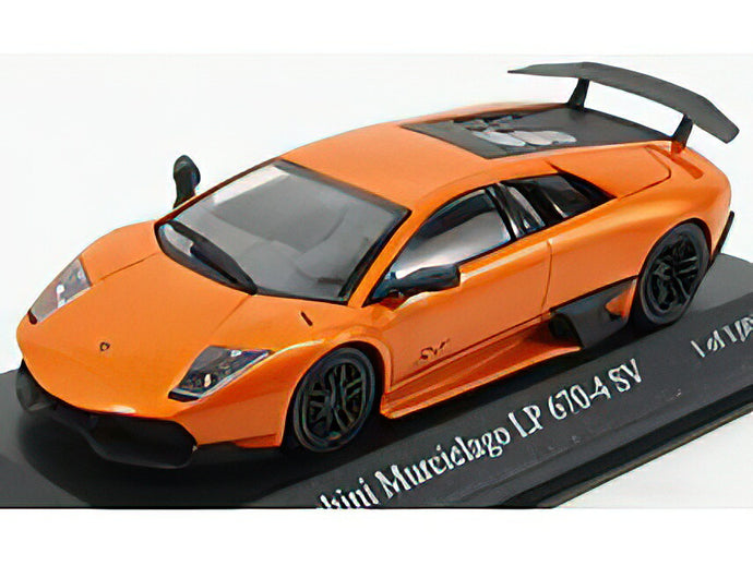 LAMBORGHINI - MURCIELAGO LP670-4 SV SUPERVELOCE 2009 - ORANGE MET /Minichamps 1/43 ミニカー