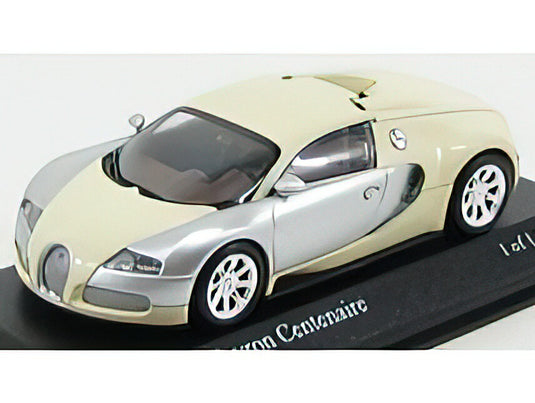 Bugatti Veyron Centenaire Edition Beige Crome 400110854/ MINICHAMPS 1/43 ミニカー