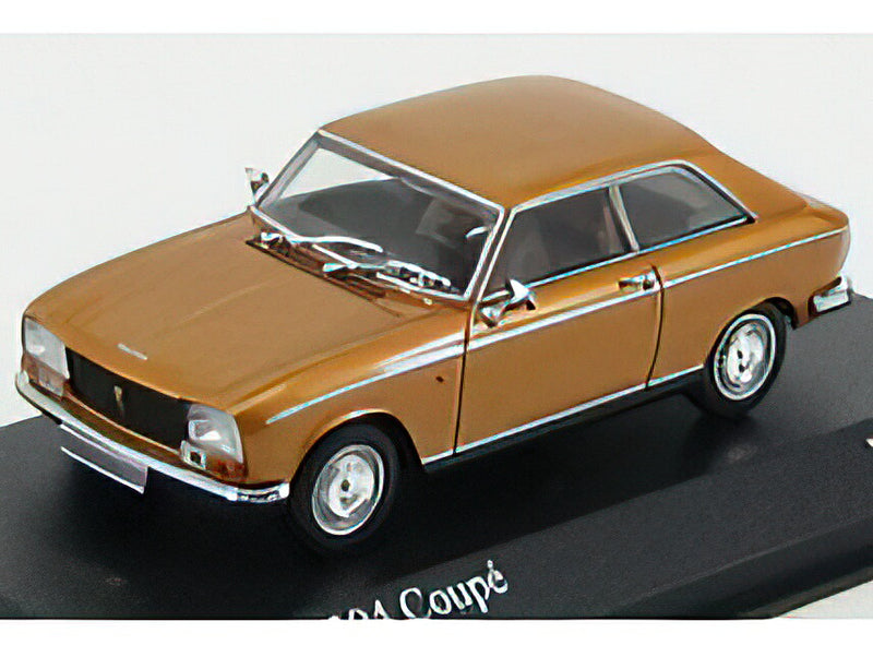 PEUGEOT - 304 COUPE 1975 - GOLD MET /Minichamps 1/43 ミニカー