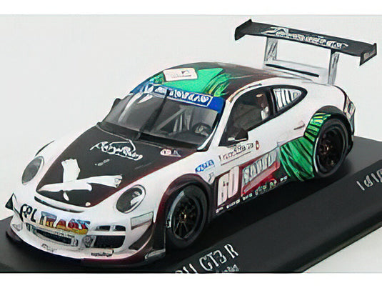PORSCHE - 911 997-2 GT3 R TEAM PROSPEED COMPETITION N 60 2011 GOOSSEN - SOULET - BELCAR - WHITE MATT BLACK /Minichamps 1/43 ミニカー