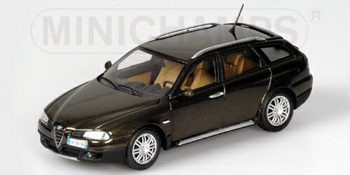 ALFA ROMEOアルファロメオ | CROSSWAGON SW - STATION WAGON 2004 | GREEN MET /Minichampsミニチャンプス 1/43 ミニカー