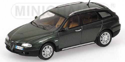 ALFA ROMEOアルファロメオ | 156 CROSSWAGON 2004 | GREEN MET /Minichampsミニチャンプス 1/43 ミニカー