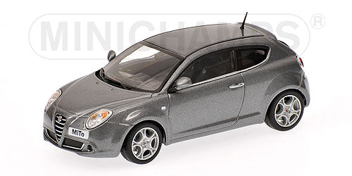 ALFA ROMEOアルファロメオ | MITO 2009 | GREY MET /Minichampsミニチャンプス 1/43 ミニカー
