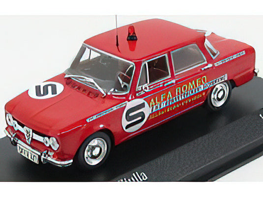 ALFA ROMEO - GIULIA ONS RENNSTRECKEN-SICHERUNG 1973 - RED /Minichamps 1/43 ミニカー