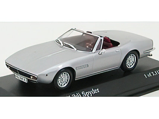 MASERATI - GHIBLI SPIDER 1969 - SILVER /Minichamps 1/43 ミニカー
