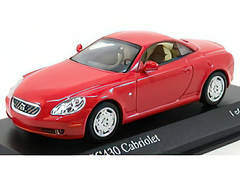 LEXUS - SC430 CABRIOLET HARD-TOP CLOSED 2001 - RED /Minichamps 1/43 ミニカー
