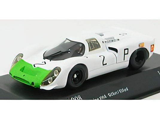 PORSCHE 908 No2 ニュルブルクリンク1000km 優勝 1968 Jシフェール Vエルフォード ホワイトグリーン/ MINICHAMPS 1/43 ミニカー