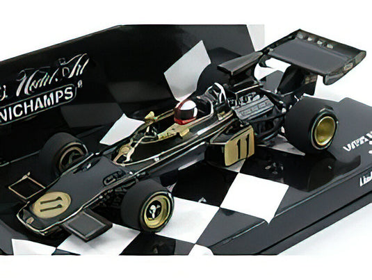 LOTUS - F1 72 FORD N 11 USA GP 1972 D.WALKER - BLACK GOLD /Minichamps 1/43 ミニカー