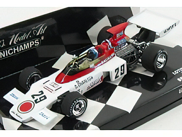 LOTUS - F1 72D FORD N 29 USA GP 1972 DAVE CHARLTON - WHITE RED /Minichamps 1/43 ミニカー