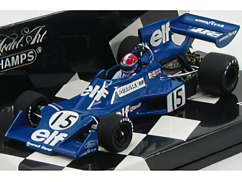 TYRRELL - F1 FORD 007 N 15 SEASON 1975 J.P.JABOUILLE - BLUETTE /Minichamps 1/43 ミニカー