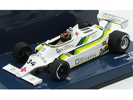 WILLIAMS - F1 FW07 FORD N 34 SPANISH GP 1980 E.DE VELLOTA - WHITE /Minichamps 1/43 ミニカー