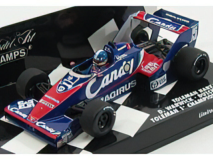 TOLEMAN - F1 HART TG183 N 35 DUTCH GP 1983 WARWICK - BLUE RED /Minichamps 1/43 ミニカー