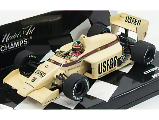 ARROWS - F1 BMW A8 N 18 SEASON 1986 T.BOUTSEN - CREAM BROWN /Minichamps 1/43 ミニカー