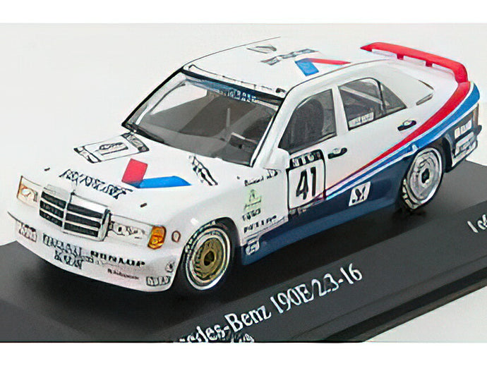 MERCEDES BENZ - 190E 2.3-16 N 41 VALVOLINE DTM 1988 R.ASCH - WHITE BLUE /Minichamps 1/43 ミニカー