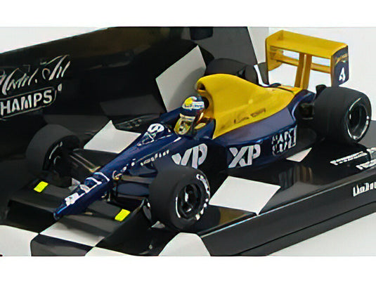 TYRRELL - F1 FORD 018 N 4 1989 J.ALESI - BLUE YELLOW /Minichamps 1/43 ミニカー