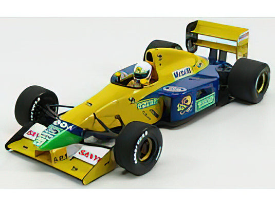 BENETTON - F1 FORD B191B N 20 1992 M.BRUNDLE - YELLOW /Minichamps 1/43 ミニカー