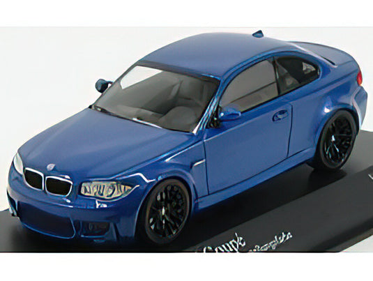 BMW - 1-SERIES M COUPE 2-DOOR 2011 - BLUE MET /Minichamps 1/43 ミニカー