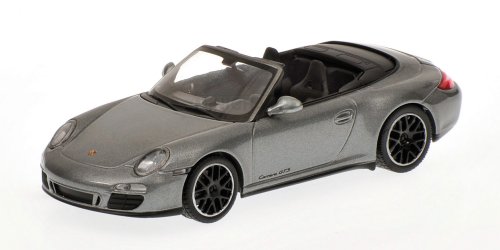 PORSCHEポルシェ | 911 997-2 GTS CABRIOLET  2011 | GREY MET /Minichampsミニチャンプス 1/43 ミニカー