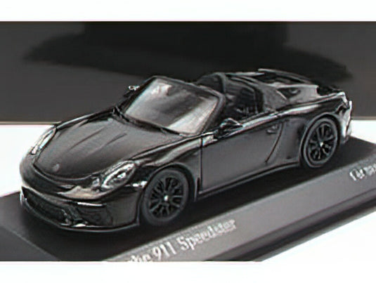 PORSCHEポルシェ 911 991 SPEEDSTER CABRIOLET 2019 - BLACK /Minichampsミニチャンプス 1/43 ミニカー