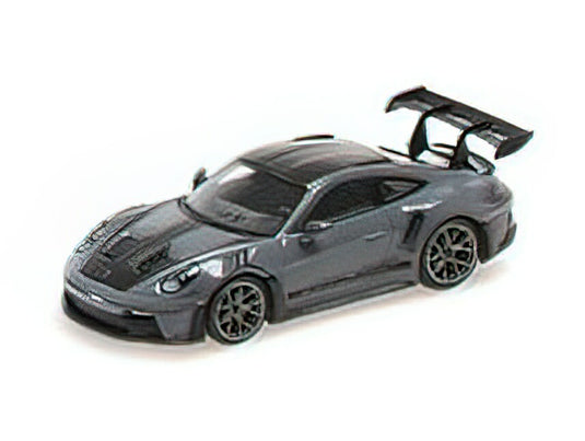 【予約】12月以降発売予定PORSCHEポルシェ 911 992 GT3 RS COUPE 2023 - SILVER WHEELS - GREY CARBON/Minichamps 1/43 ミニカー