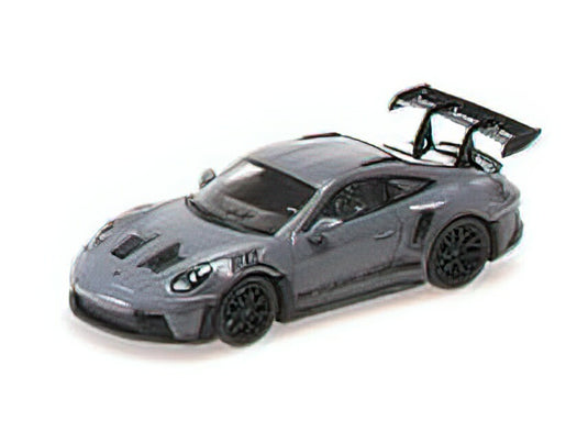 【予約】12月以降発売予定PORSCHEポルシェ 911 992 GT3 RS COUPE 2023 - BLACK WHEELS - GREY/Minichamps 1/43 ミニカー