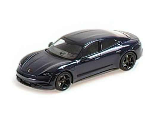【予約】PORSCHE  TAYCAN TURBO S CROSS 2020 - BLUE MET /Minichamps 1/43 ミニカー