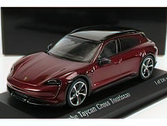 【予約】PORSCHE  TAYCAN CROSS TURISMO 2021 - RED MET /Minichamps 1/43 ミニカー