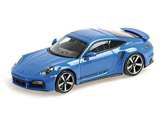【予約】2023年発売予定PORSCHE - 911 992 TURBO S COUPE 2020 - BLUE /Minichamps 1/43 ミニカー