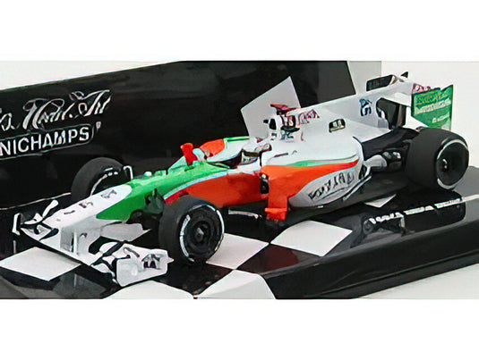 FORCE INDIA - F1 VJM03 N 14 RACE VERSION 2010 A.SUTIL - WHITE ORANGE GREEN /Minichamps 1/43 ミニカー