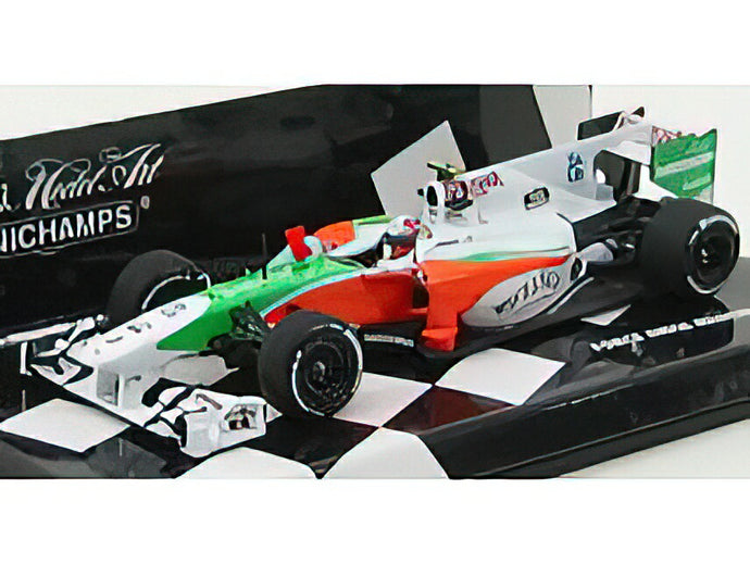 FORCE INDIA - F1 VJM03 MERCEDES N 15 SEASON 2010 V.LIUZZI - WHITE ORANGE GREEN /Minichamps 1/43 ミニカー