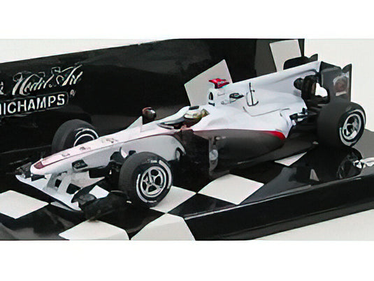 SAUBER - F1 C29 N 22 RACE VERSION 2010 P.DE LA ROSA - WHITE GREY MET /Minichamps 1/43 ミニカー