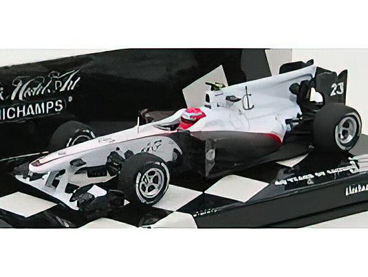 SAUBER - F1 C29 N 23 - 40th ANNIVERSARY SAUBER - GP GERMAN 2010 K.KOBAYASHI - WHITE GREY MET /Minichamps 1/43 ミニカー