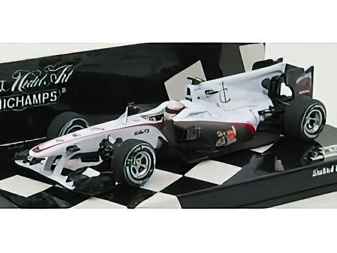 SAUBER - F1 C29 N 23 GP JAPAN 2010 K.KOBAYASHI - WHITE GREY MET /Minichamps 1/43 ミニカー