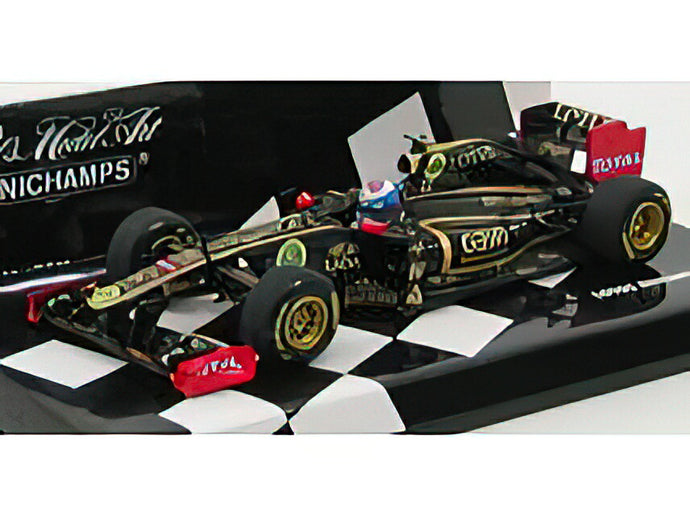 RENAULT - F1 RS31 LOTUS N 10 RACE VERSION 2011 V.PETROV - BLACK GOLD MET /Minichamps 1/43 ミニカー