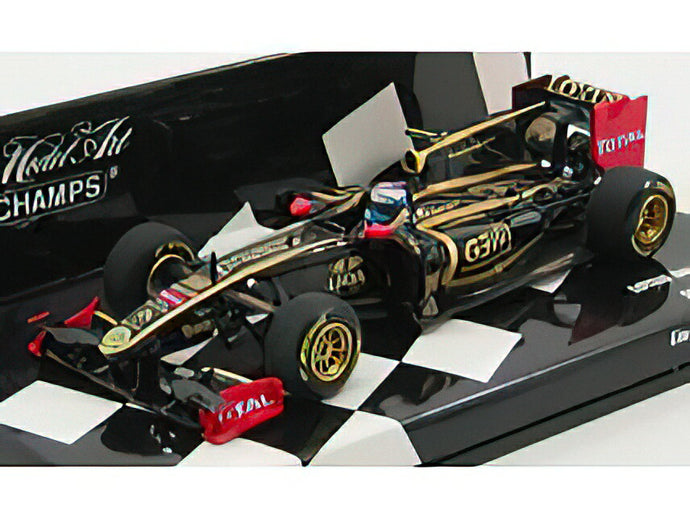 RENAULT - F1 RS31 LOTUS N 10 SHOWCAR 2011 V.PETROV - BLACK GOLD MET /Minichamps 1/43 ミニカー