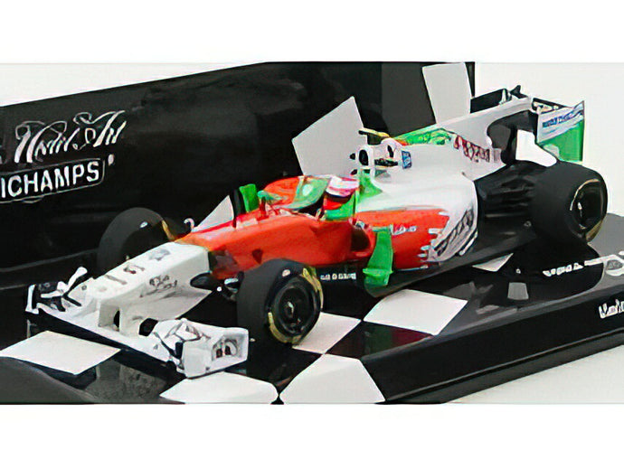 FORCE INDIA - F1 VJM04 N 15 SHOWCAR 2011 P.DI RESTA - ORANGE WHITE GREEN /Minichamps 1/43 ミニカー